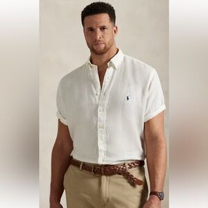 Polo by Ralph Lauren Linen Shirt 3XB